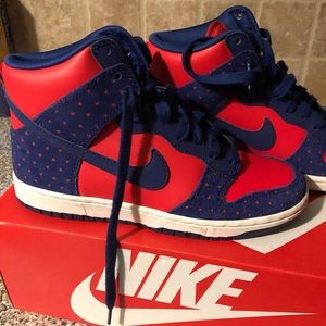 Nike Dunk sky hi print sneakers